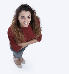 closeup.confident business woman.