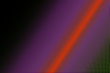 distorted grid as background with colored design