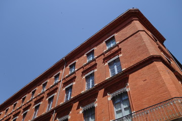 vieux batiment toulousain