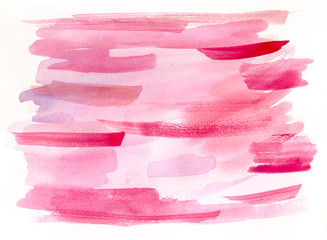 pink watercolor background