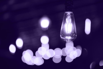 Group of modern Ultra Volet lamps