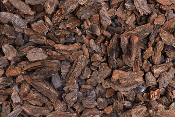 Wooden sawdust background.
