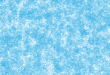 Background with hexagons of different scale. Abstract geometric pattern, design element, backdrop for posters, business cards