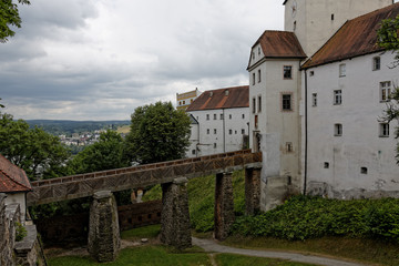 Fototapeta na wymiar Passau - City of Three Rivers..Veste Oberhaus.