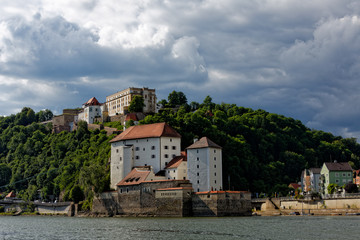 Passau - City of Three Rivers..Veste Oberhaus.