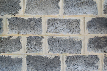 Black foam block texture, background for architects