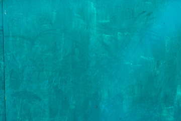 Painted metal sheet texture, light green paint background