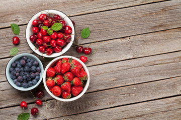 Fresh summer berries