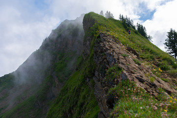 Aussicht in den Bergen