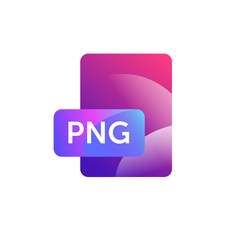 PNG format icon. Gradient flat style. Bright, fashionable illustration of icons. Image is isolated on white background. A modern icon for the site and presentation.
