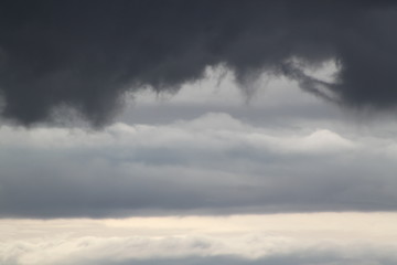 Obraz premium sky before storm