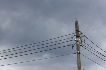 Fototapeta premium sky before storm