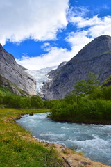 Briksdalsbreen Gletscher, Norwegen