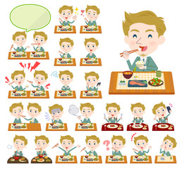 blond hair businessman White_Meal