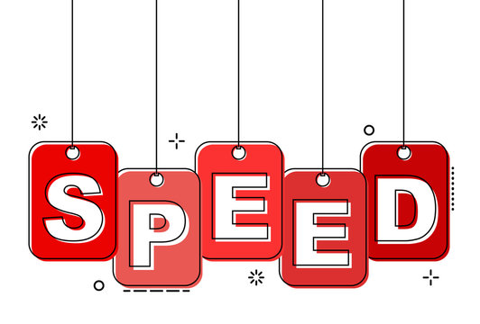 red flat line tag speed