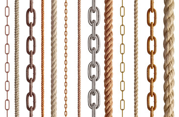 string rope chain metal link steel cord cable line