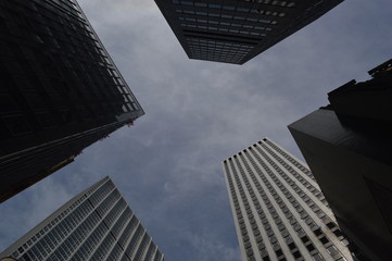 Fototapeta na wymiar skyscrappers