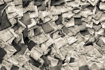 mat from the fabric patches texture, background, vintage