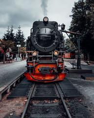 Alte Dampf Eisenbahn 