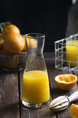 Fresh orange juice