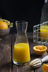 Fresh orange juice