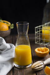 Fresh orange juice