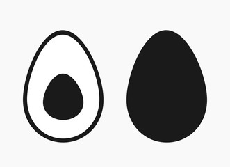 Avocado fruit icon