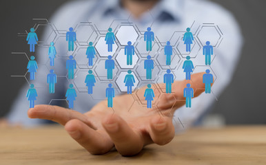 social network digital interface