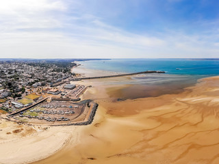Low tide at the isle of Wight, Ryde
