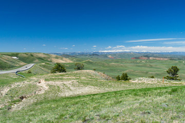 An inspirational drive through the Wind River Range