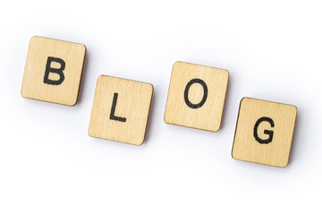 The word BLOG