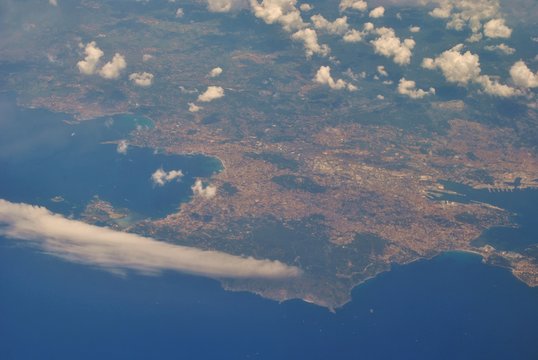 Fototapeta Wybrzeże z lotu ptaka