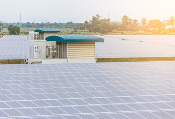 Inverter House of Solar Farm