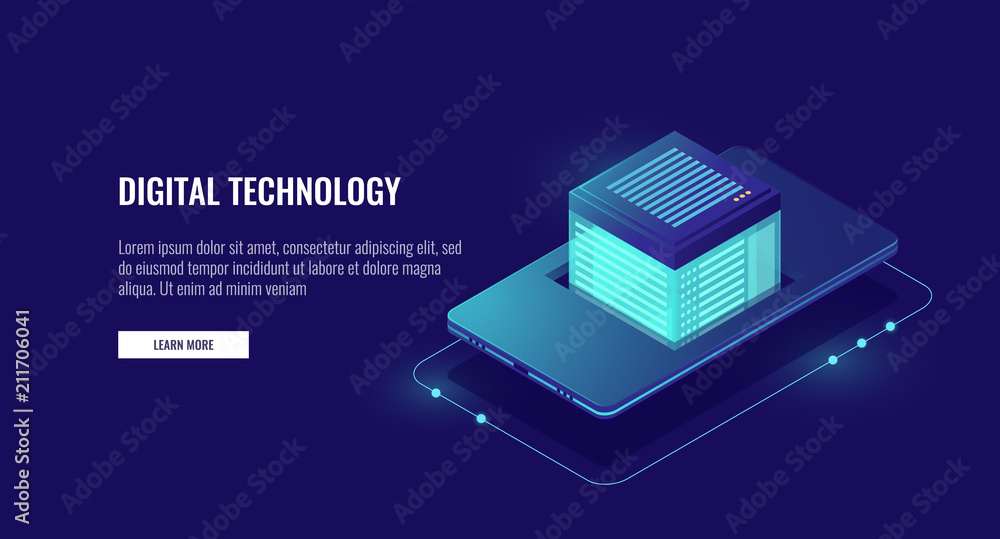 Poster mobile phone application and cloud data storage, personal data protection, digital safe with data, i