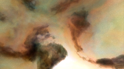 space nebula clouds background