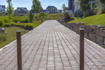 Community path in Daybreak Utah