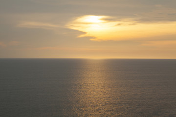 Sunset sky background.