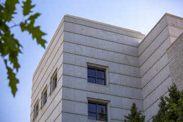 Fototapeta premium Detail architecture view in Salt Lake city