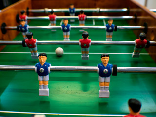 2018, Football, Blur Background, Table Football Game. 