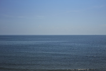 Obraz premium beautiful seascape sea horizon and blue sky