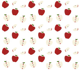 Apple pattern background