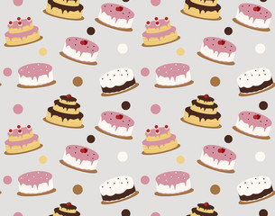 cake pattern background