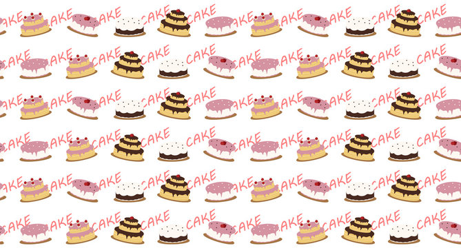 cake pattern background