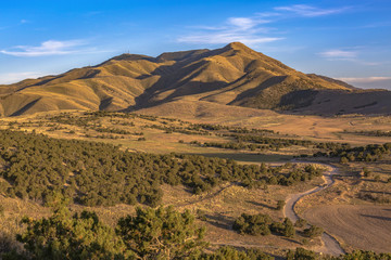 View of Lake Mountains from Eagle Mountain