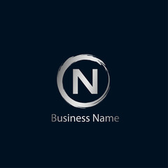 Letter N Logo Template Design