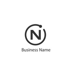 Letter N Logo Template Design