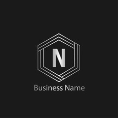 Letter N Logo Template Design