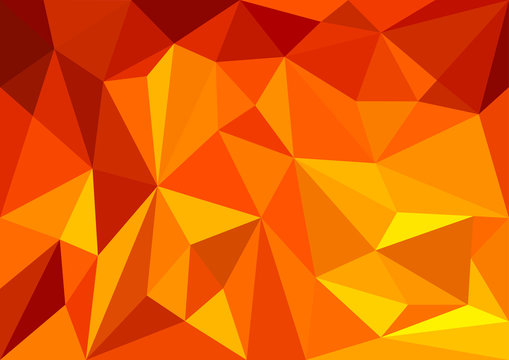 Abstract multicolor polygon triangles for background.