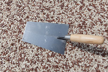 Coloured Concrete Around Pool