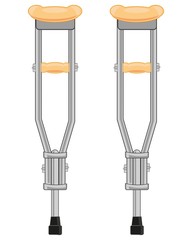 Tools crutch for walking